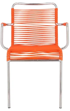 Fiam Outdoor Stapelsessel Fiam MYA SPAGHETTI orange
