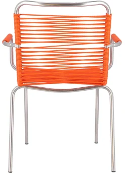 Fiam Outdoor Stapelsessel Fiam MYA SPAGHETTI orange