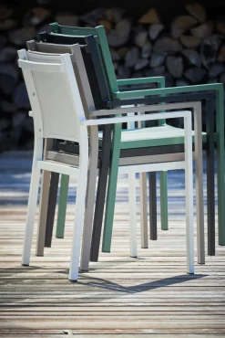 Fiam Outdoor Stapelsessel Fiam Aria salbei / salbei