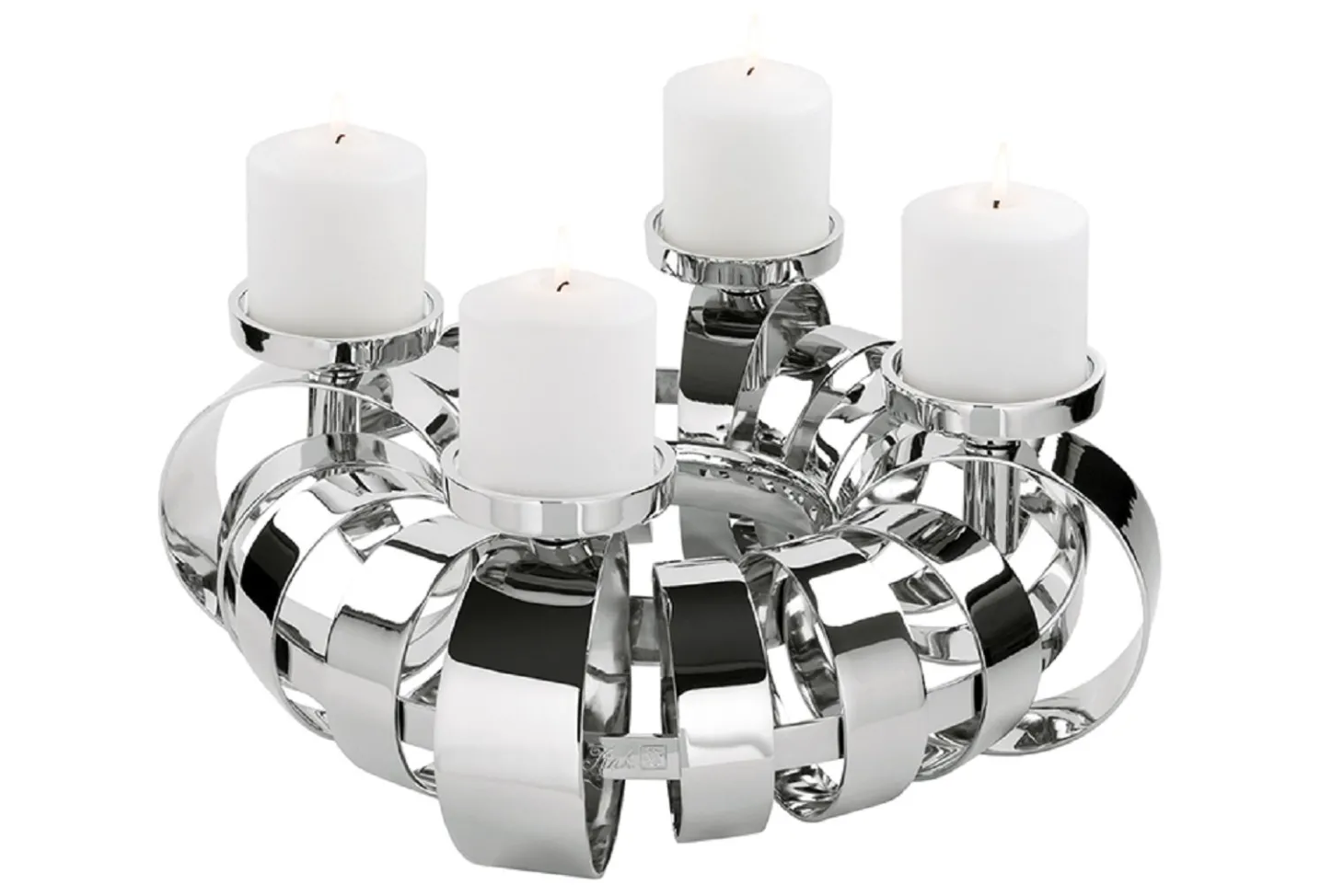 Fink ANELLO Dekokranz / Leuchter 4-flammig