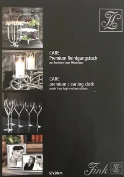 Fink CARE Mikrofaser Pflegetuch für Silber, Chrome und Eisen