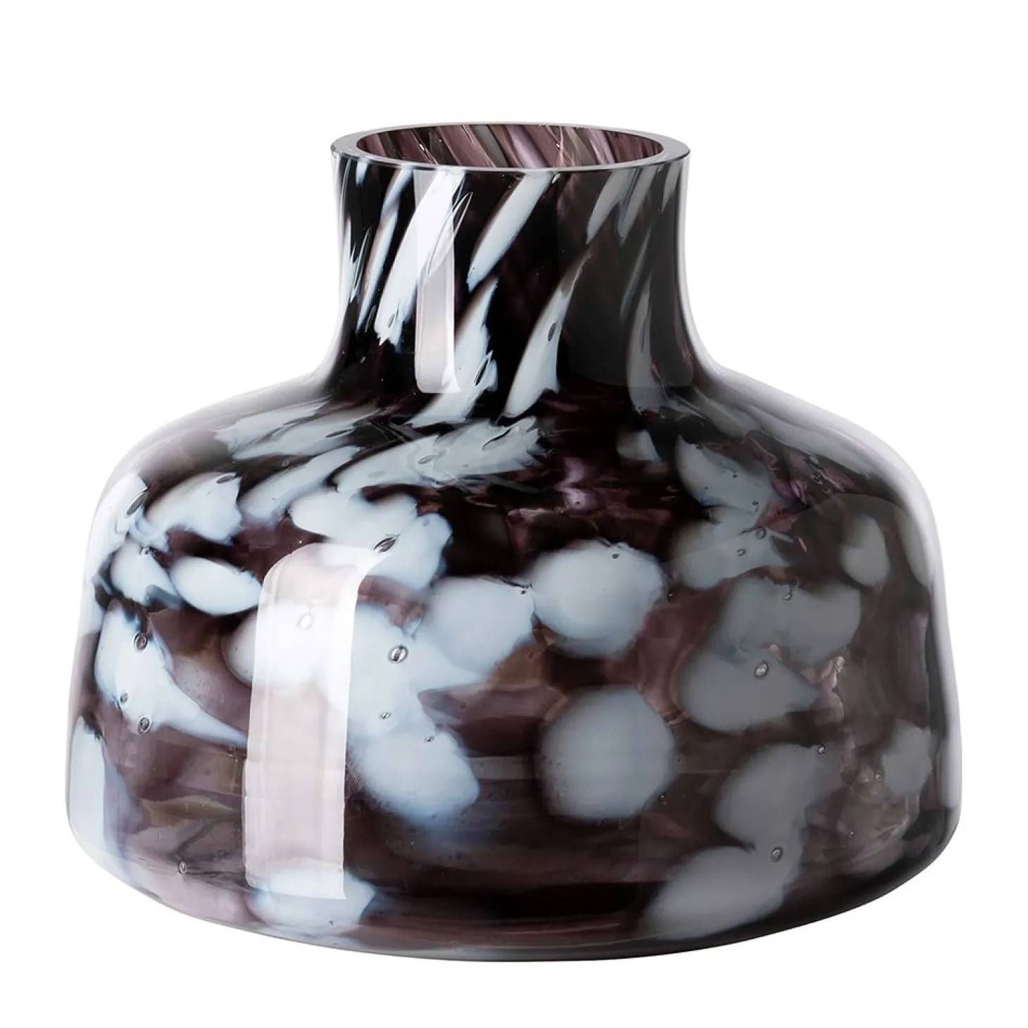 Fink Gosy Glasvase - markantes Muster