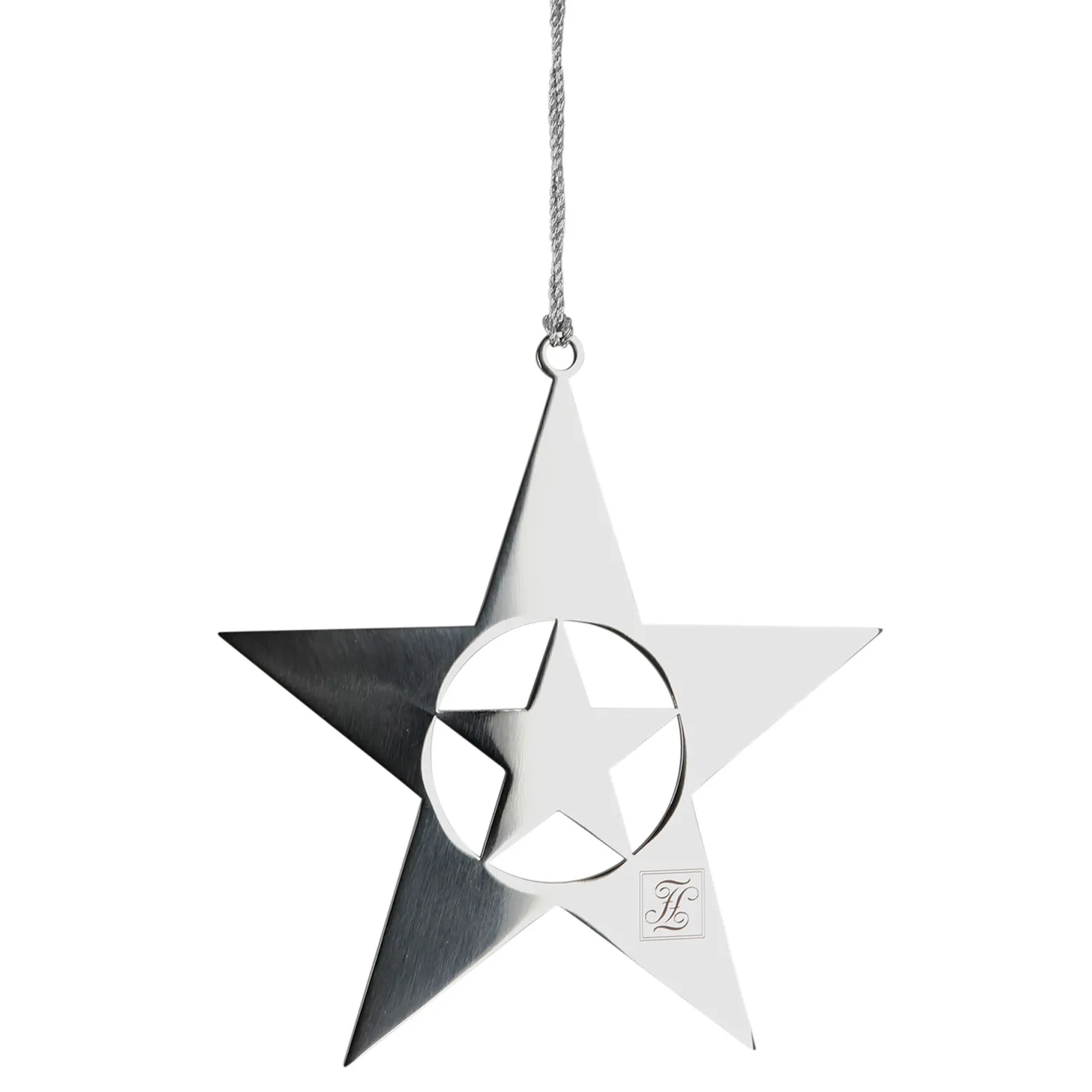 Fink Marita silberner Sternanhänger 20 cm