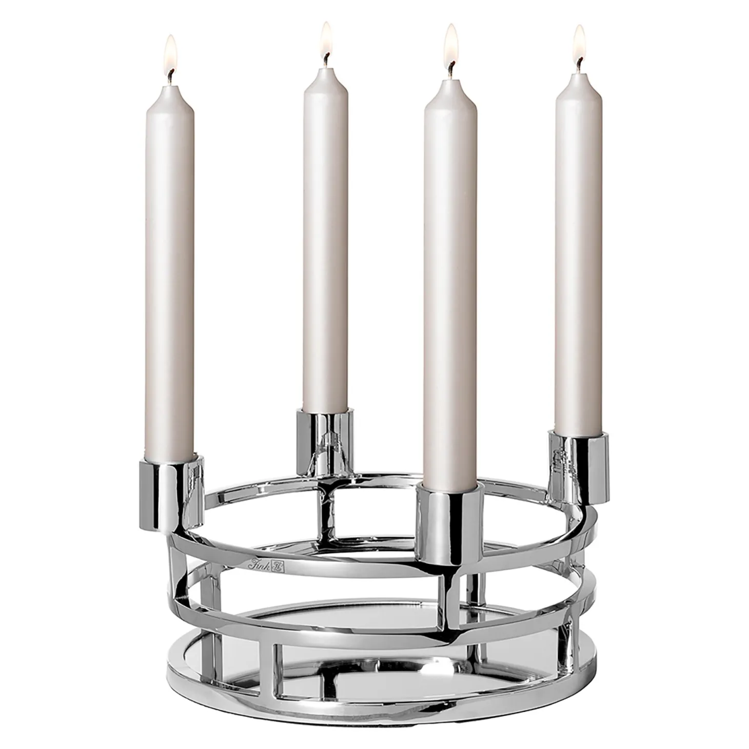 Fink Modena Leuchterkranz/Tablett für Stabkerzen