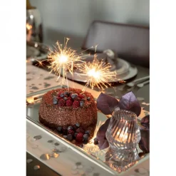 Fink NAGANO Serviertablett silber 24x24 cm