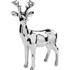 Fink Reni silberner Deko Hirsch 21 cm