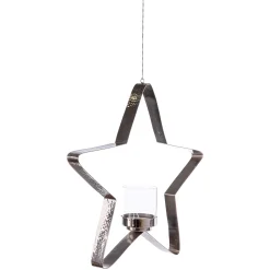 Fink Stacey Teelichthalter zum Aufhängen - Sternform 40 cm