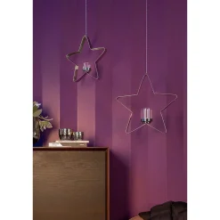 Fink Stacey Teelichthalter zum Aufhängen - Sternform 40 cm