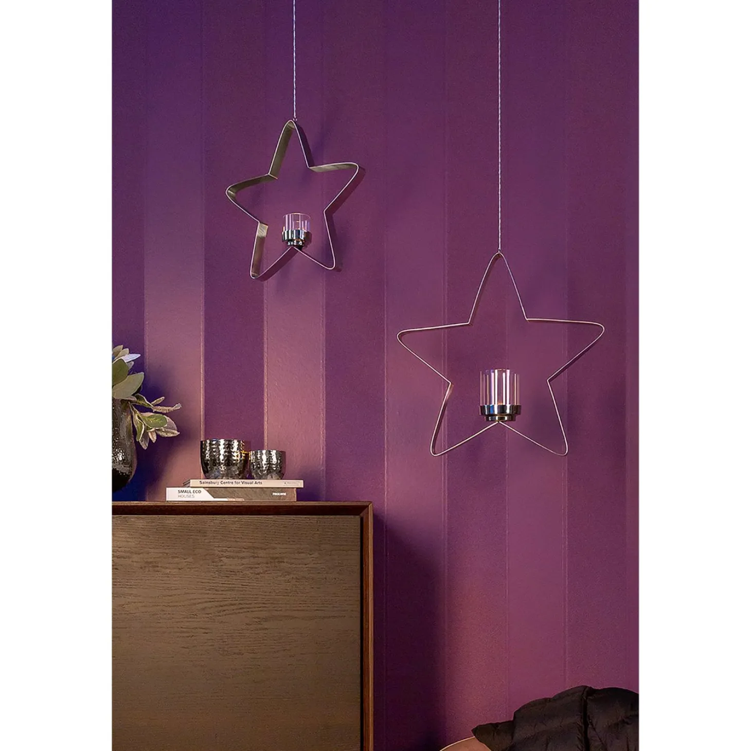 Fink Stacey Teelichthalter zum Aufhängen - Sternform 40 cm