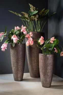 Fleur Ami Coral Bodenvase bronze