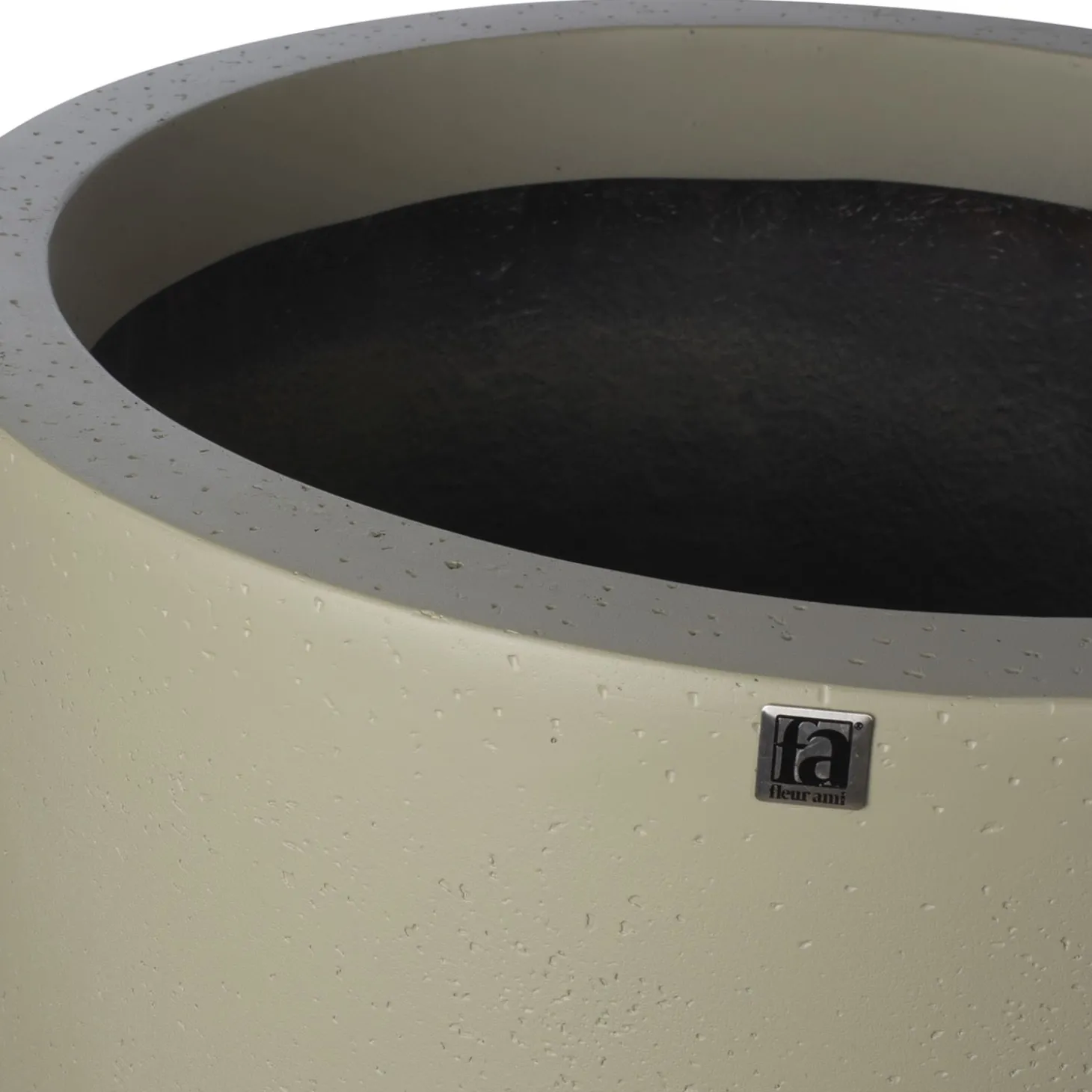 Fleur Ami Corum Übertopf für Pflanzen olivgrau Ø 48,5 cm, Höhe 46,5 cm