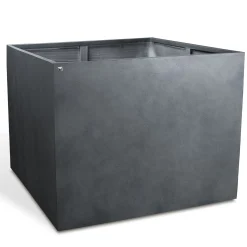 Fleur Ami Division Lite quadratischer Pflanzkasten anthrazit 100 x 100 x 80 cm