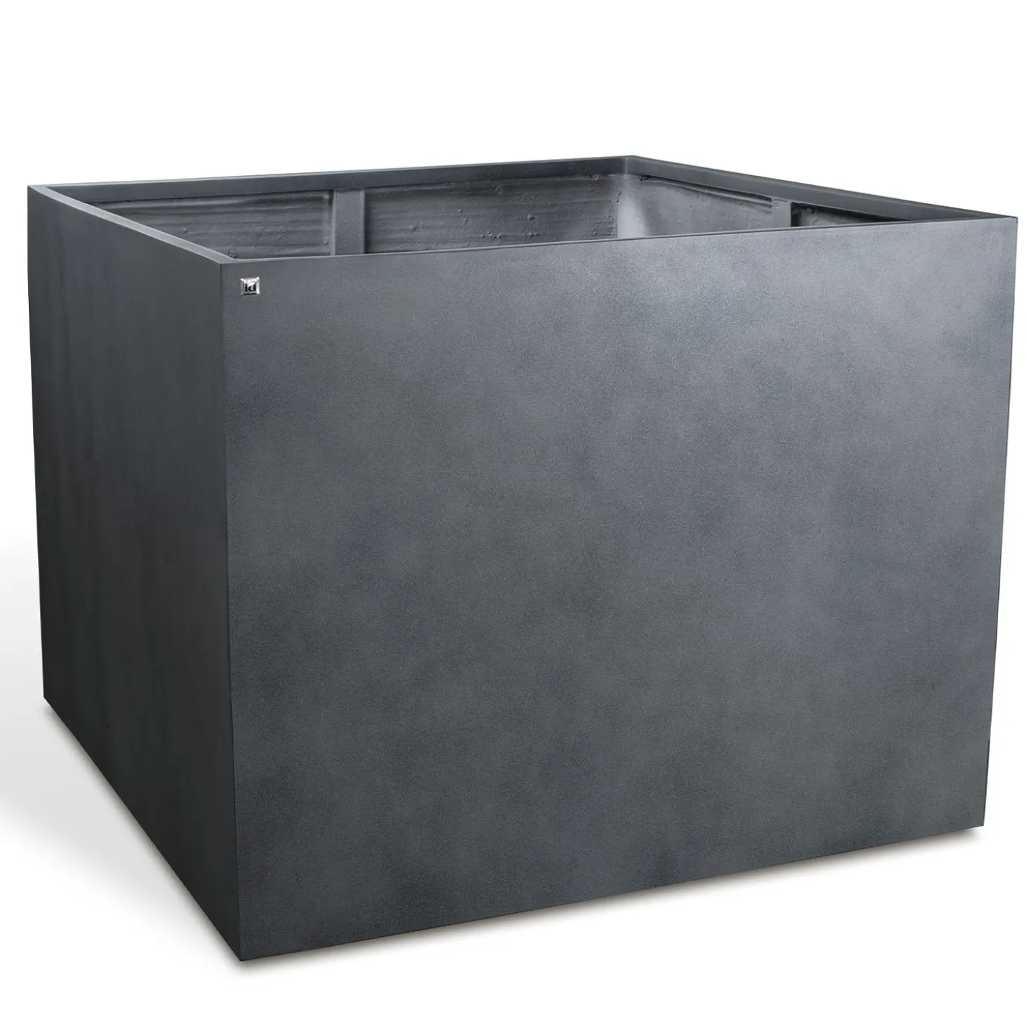 Fleur Ami Division Lite quadratischer Pflanzkasten anthrazit 100 x 100 x 80 cm