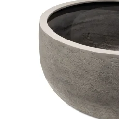 Fleur Ami Division Lite XXL Outdoor Pflanzkübel steingrau Ø 100 cm, Höhe 50 cm