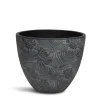 Fleur Ami Flora Pflanzentopf aus Beton antharzit Ø 37 cm, Höhe 30 cm