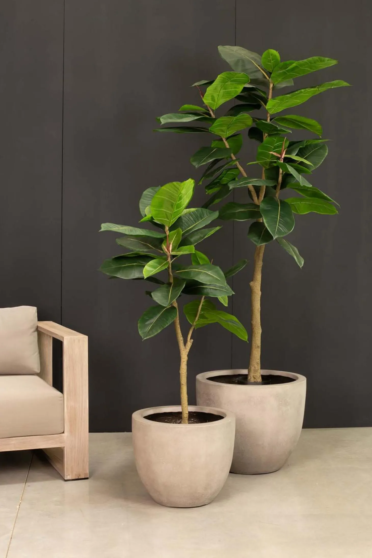 Fleur Ami Künstlicher Geigenfeigenbaum - Ficus Lyrata 120 cm