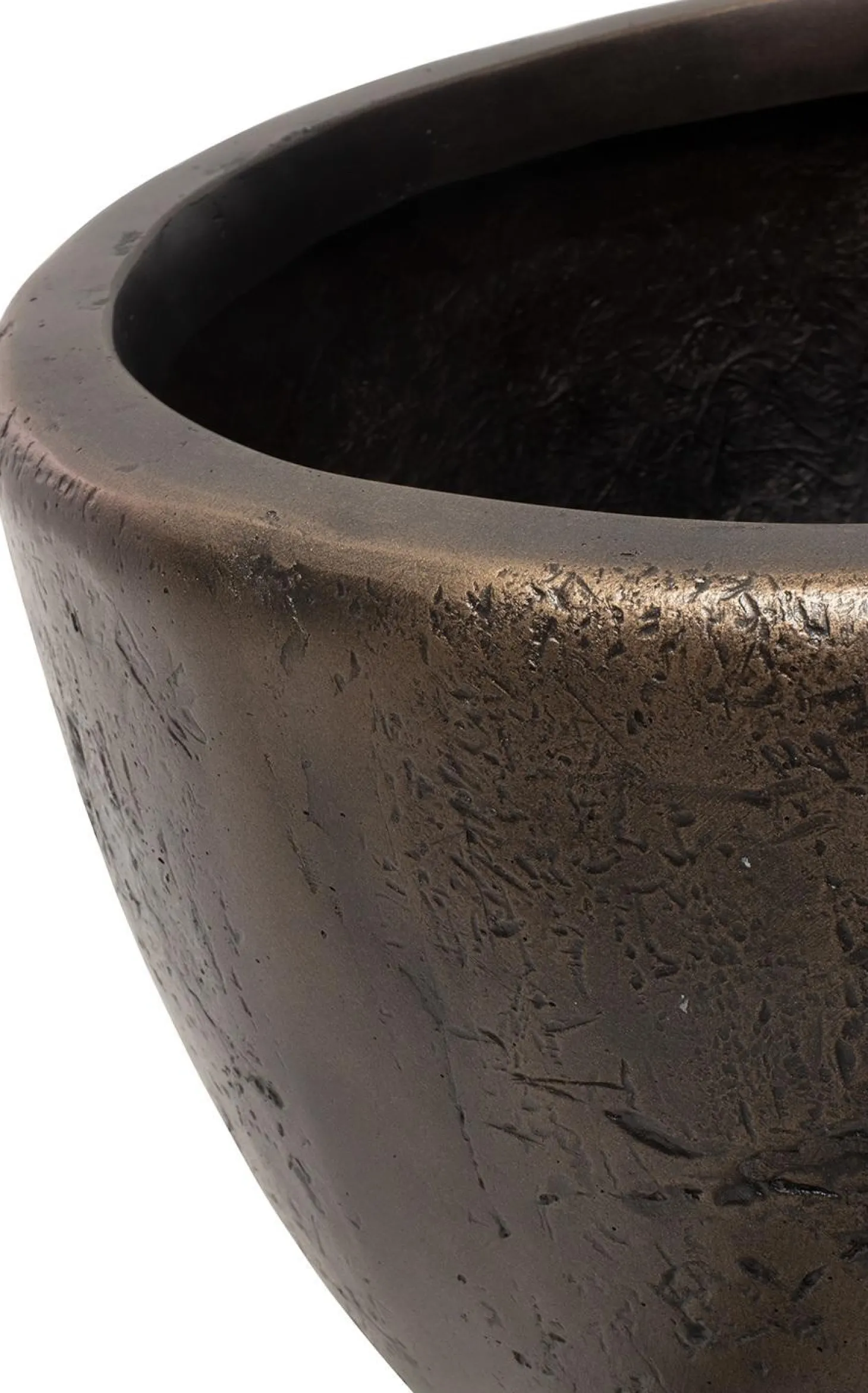 Fleur Ami Magnifico Bodengefäß antik-bronze Ø 47 cm, Höhe 40 cm