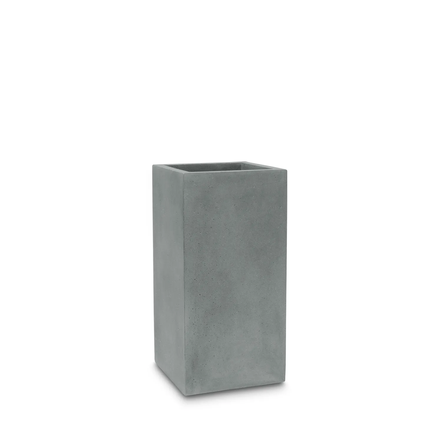 Fleur Ami Polystone Pflanzsäule für morderne Bepflanzung 35 x 70 cm grau