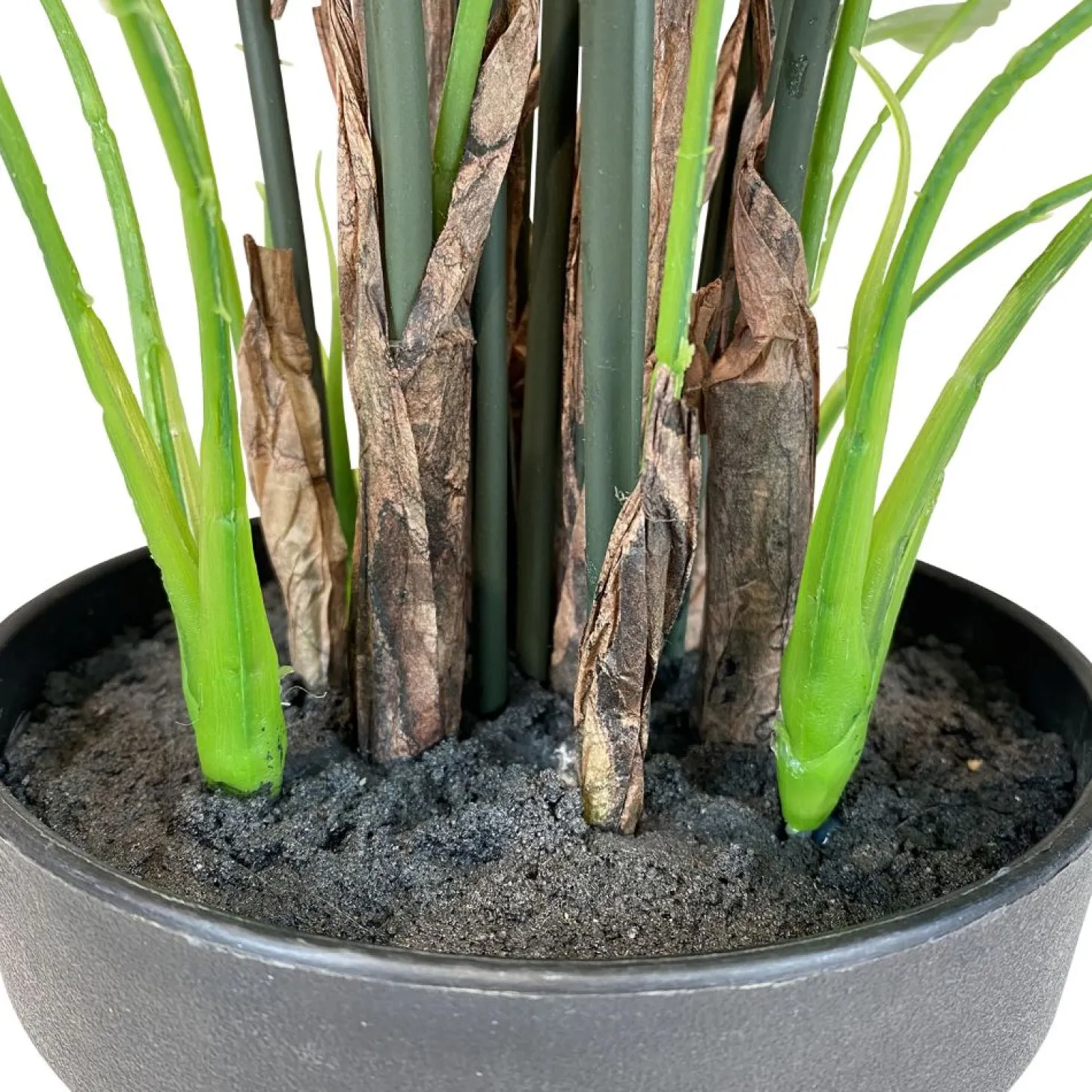 Fleur Ami Spathiphyllum - Einblatt Kunstpflanze, UV Stabil, Höhe 90 cm