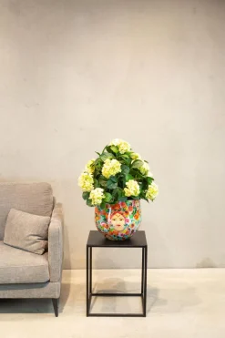 Fleur Ami Tischgefäß Blooming Namaste multicolor Ø 23 cm, Höhe 22 cm