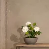 Fleur Ami Weiße Hortensie - Hydrangea Kunstpflanze, 3 Blüten