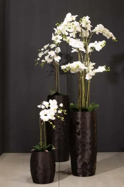 Fleur Ami Weiße Orchidee Kunstpflanze 99 cm