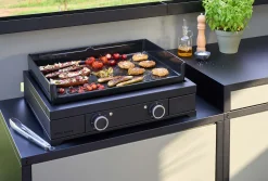 Forge Adour Elektro-Plancha Modern 45 Schwarz