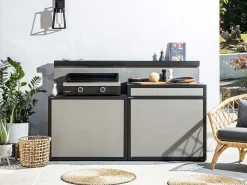 Forge Adour Planchamodul Stahl schwarz / grau