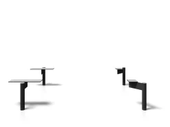 form1 Rundfuß zur Connect Kommode Kombi 2er Set