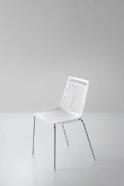 Gaber Ergonomischer Beratungstuhl Akami NA Schwarz, Chrom