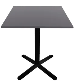 Gaber In- und Outdoortisch Arket für die Gastronomie dunkelgrau, schwarz