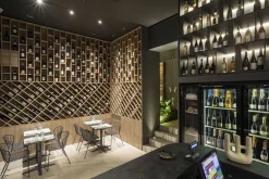 Gaber In- und Outdoortisch Arket für die Gastronomie dunkelgrau, schwarz