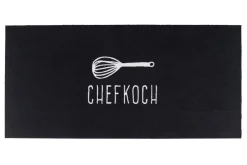 Gift Company Fußmatte Chefkoch, Schwarz/Weiß 50 x 75 cm
