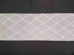 Gift Company Fußmatte waschbar Rautenmuster 66*185 cm grau