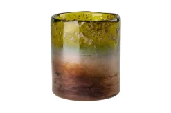 Gift Company Melange Windlicht Bubbles, Höhe 9 cm Ombre grün