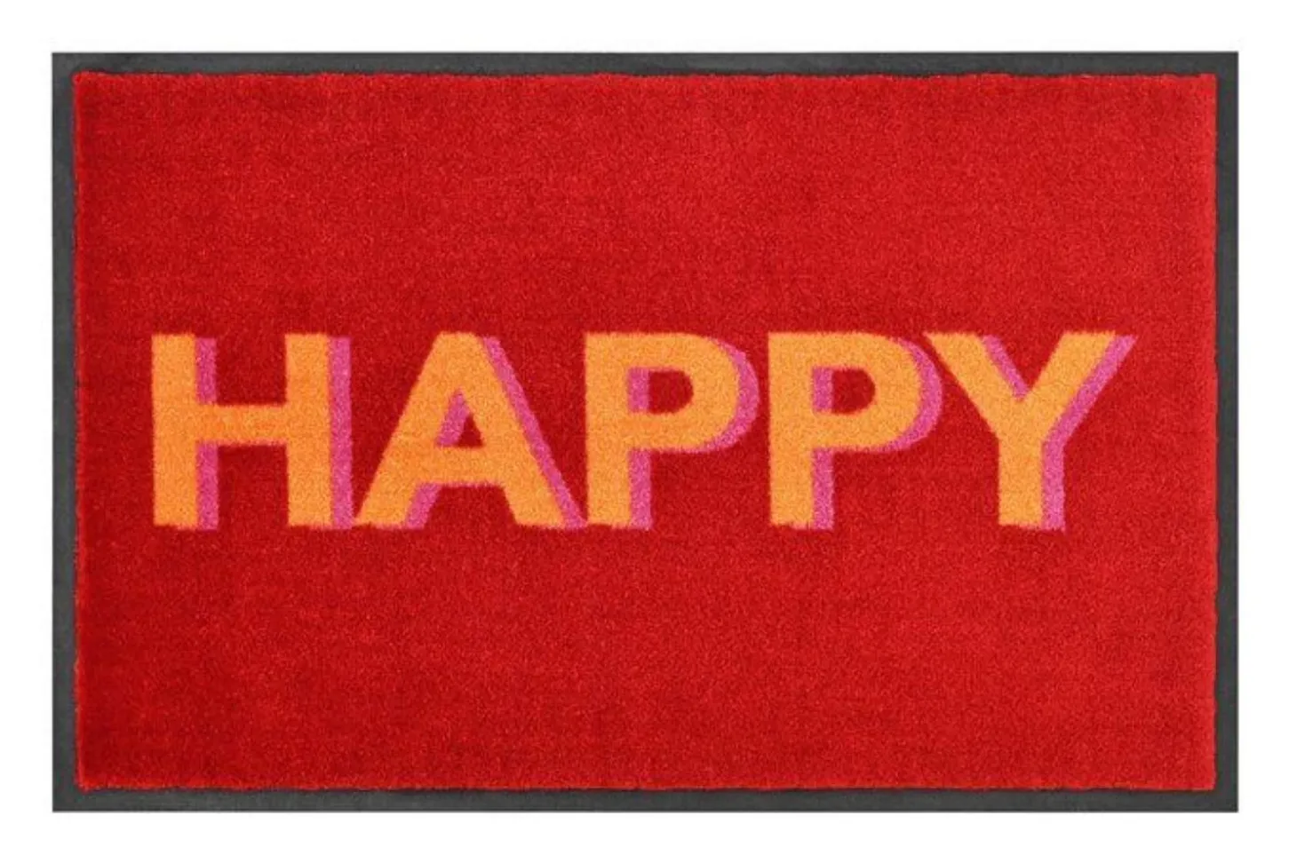 Gift Company Washables, Happy rot 50x75 cm