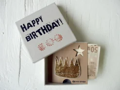 Good Old Friends Geldgeschenk-Boxen. Happy Birthday