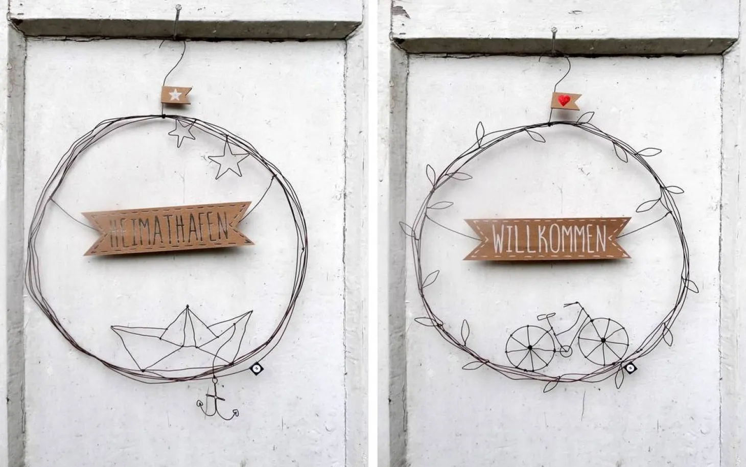 Good Old Friends Türkranz Papierboot