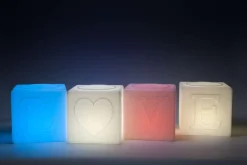 GOODNIGHT-light® Leuchtwürfel Oudoor "LOVE Lamp" Höhe 43 cm