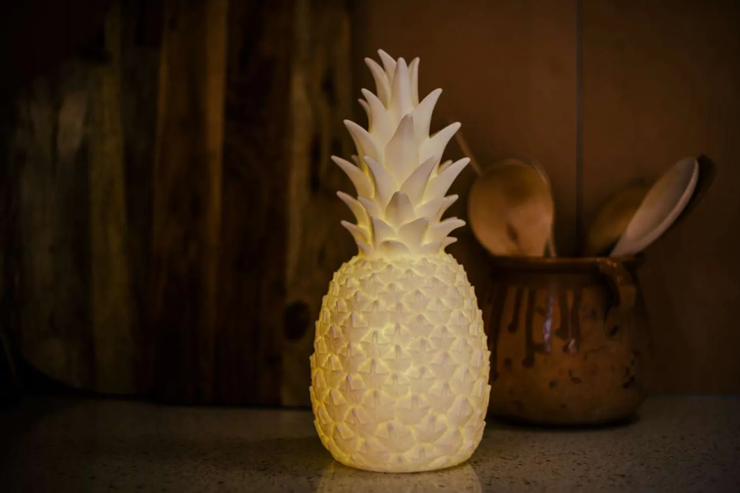 GOODNIGHT-light® Pinacolada Lamp cremeweiß in Ananasform