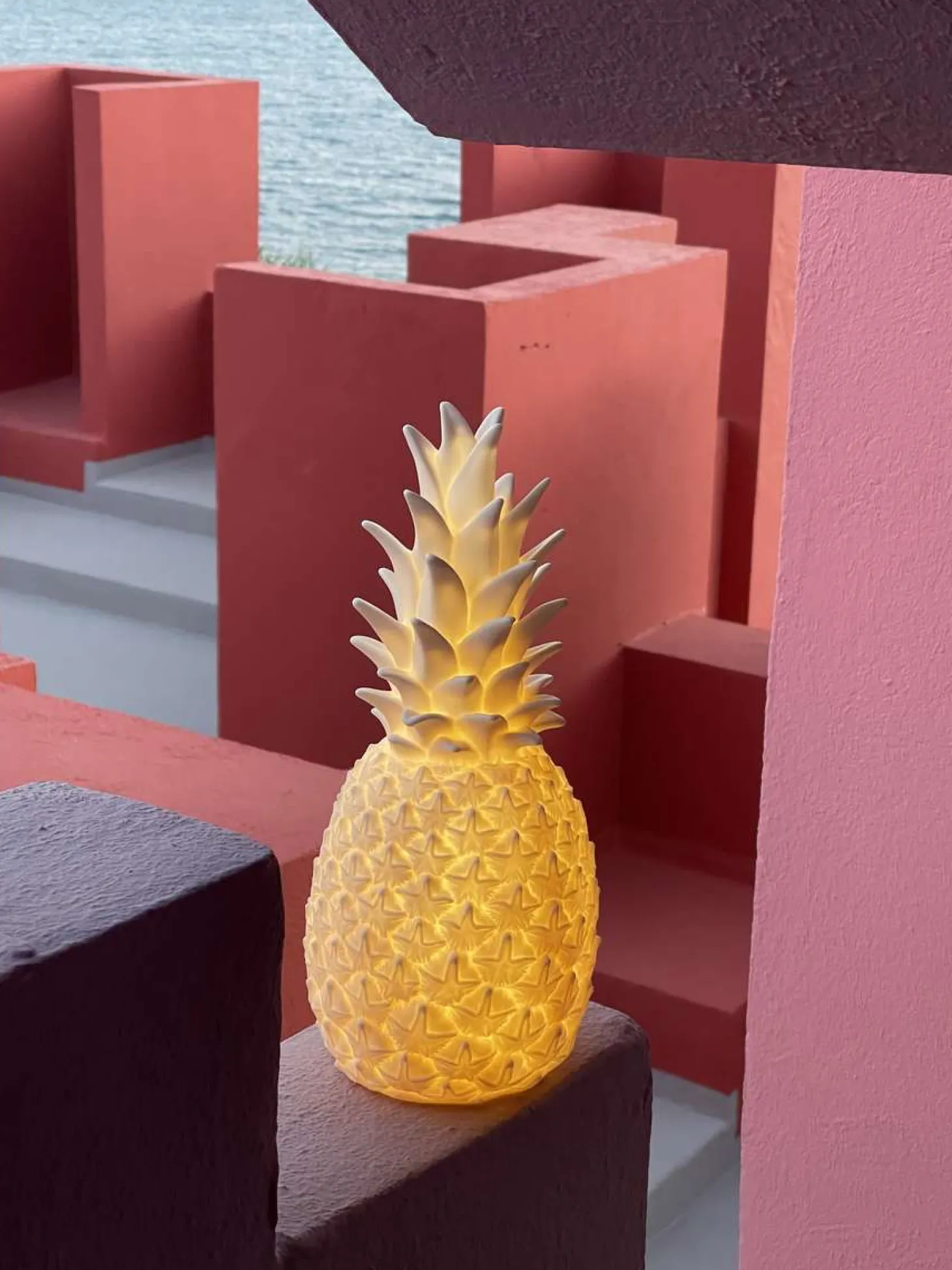 GOODNIGHT-light® Pinacolada Lamp cremeweiß in Ananasform