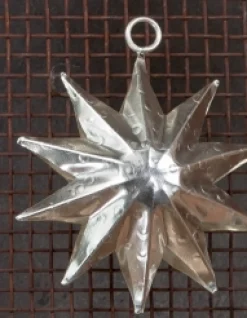 Grün Form Faltstern 9 cm