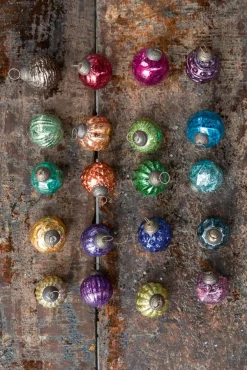 Grün Form Weihnachtskugelset 20 Stück, Ø 6 cm - Farbmix