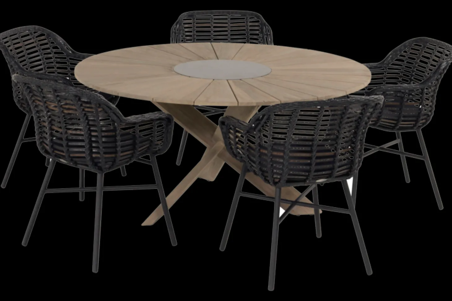 Hartman Provence hochwertiger Outdooresstisch