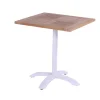 Hartman Sophie Teak Bistrotisch 70x70 cm Weiß
