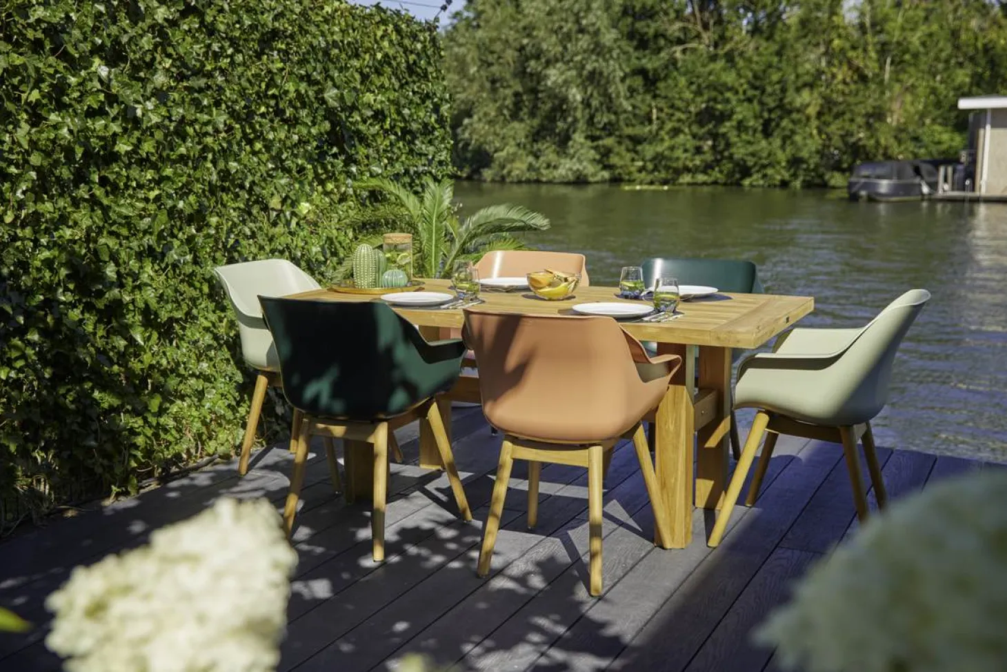 Hartman Sophie Yasmani Gartentisch aus Teak