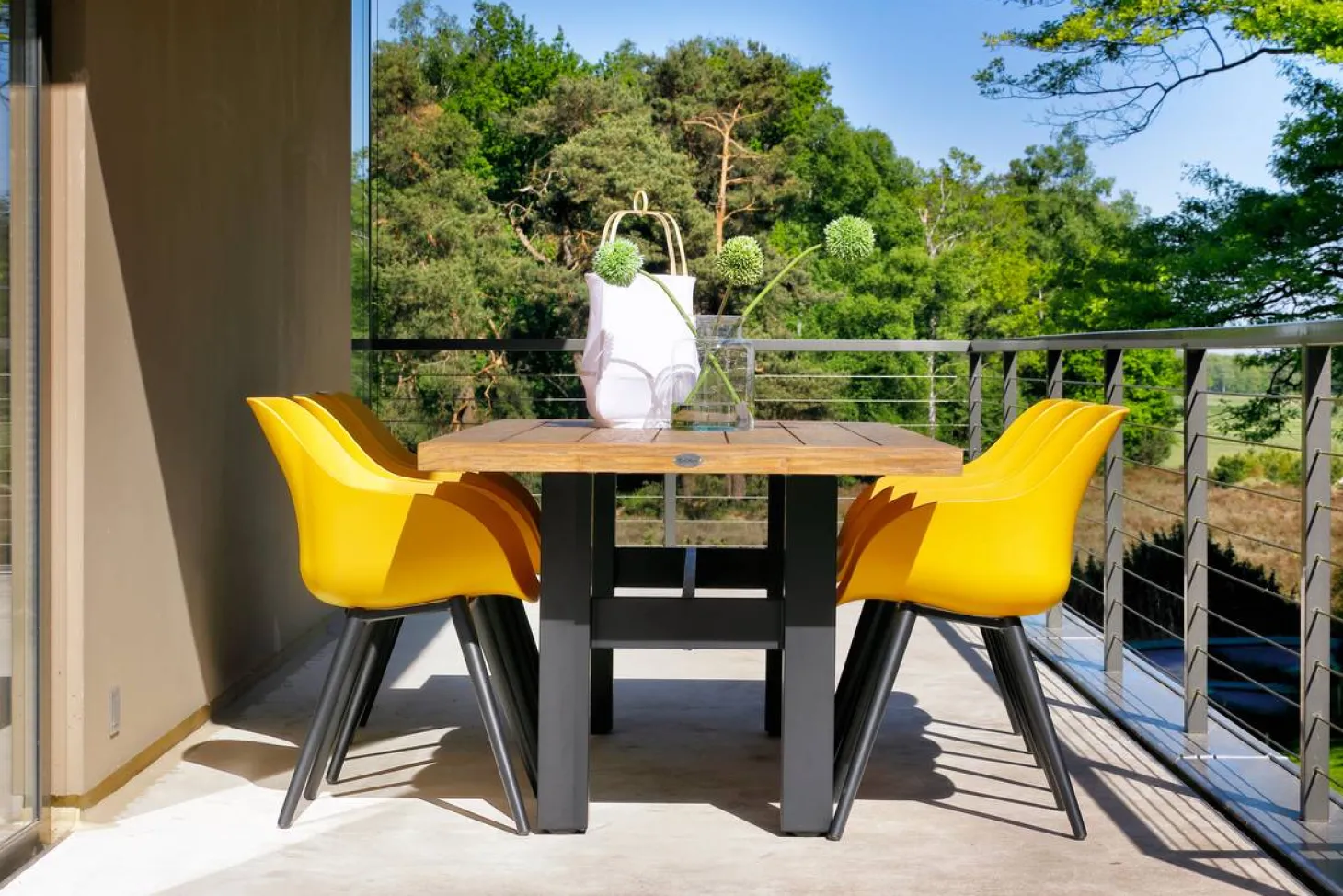 Hartman Sophie Yasmani Outdooresstisch Weiß