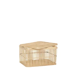 Hübsch Cheery Weidenkörbe Naturfarben 46x35x Höhe 27 cm