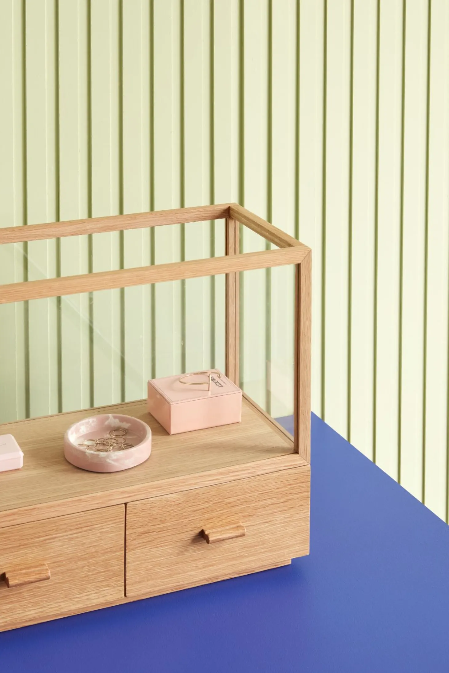 Hübsch Spectacle Vitrine Naturfarben