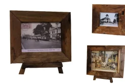 Henk Schram Bilderrahmen inkl. Staffelei antik - groß 43x36x3 cm